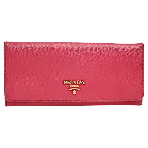 prada pink wallet saffiano|prada saffiano wallet dupe.